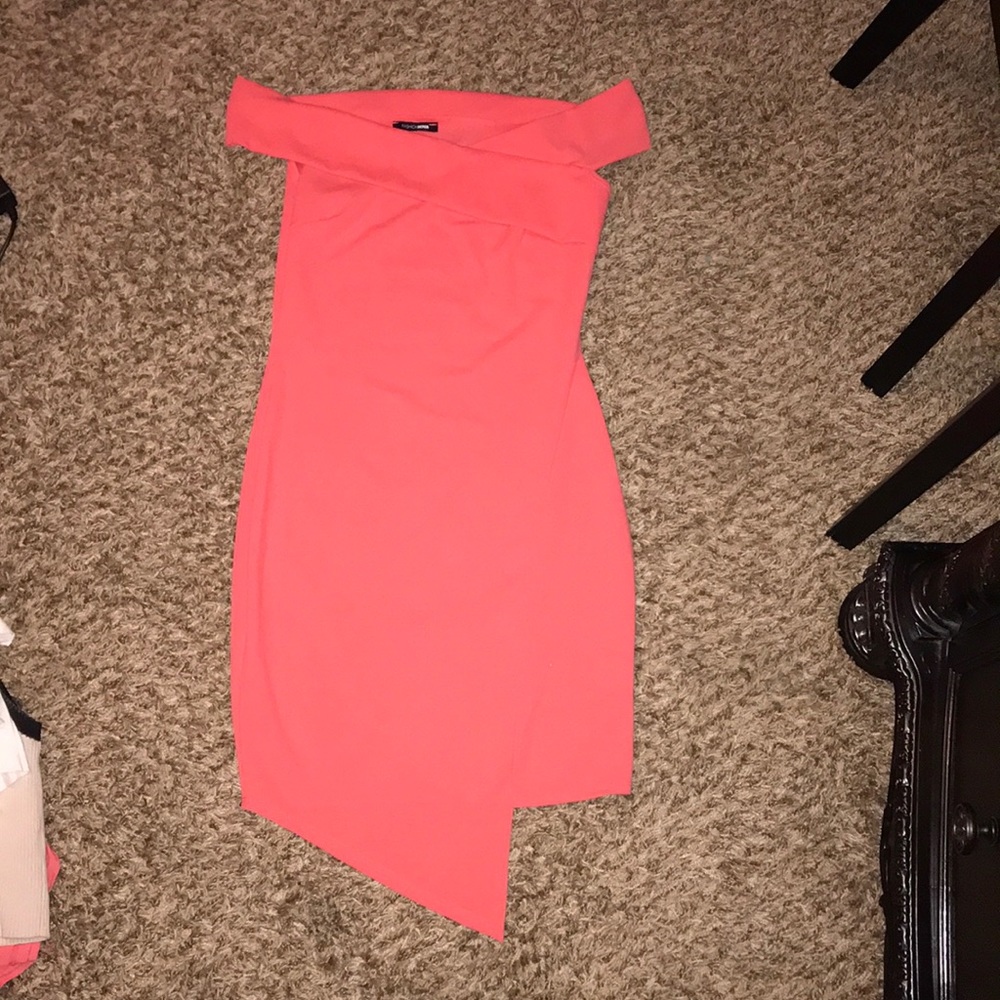 Coral - Mini Dress